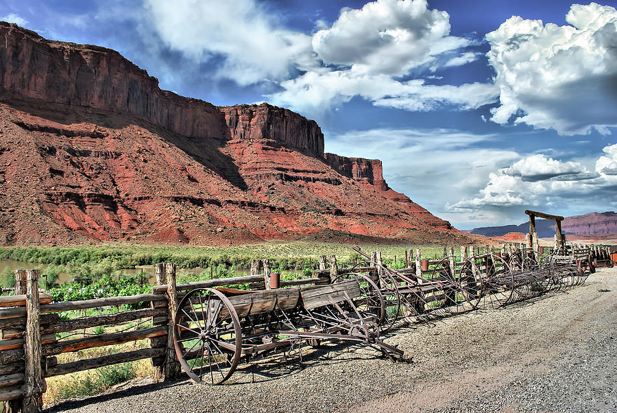 The Red Cliffs - Moab Utah Photograph by Gregory Ballos