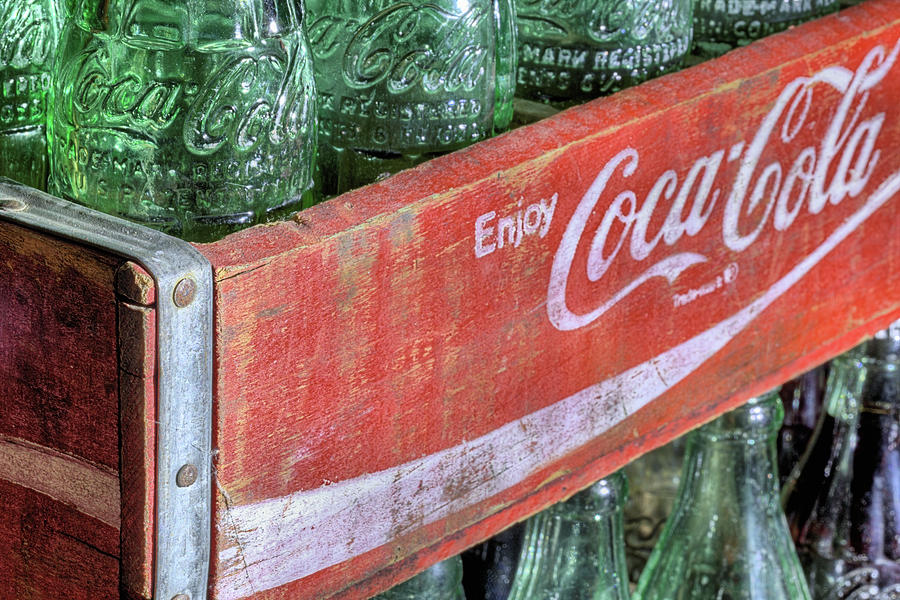 The Red Coke Crate Photograph by JC Findley