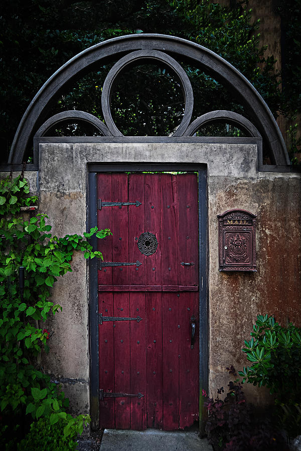 The Red Door Photograph by Greg Waters