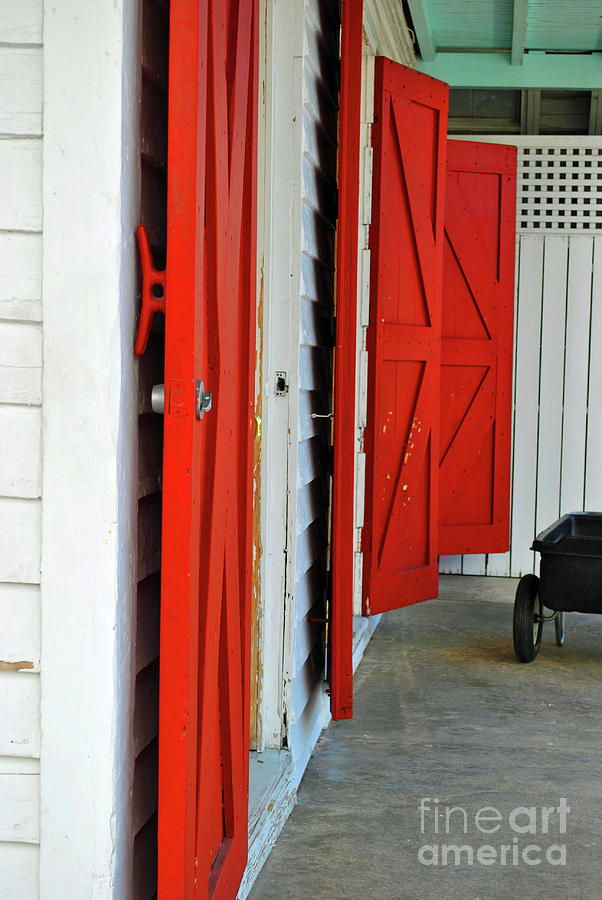 Red Photograph - The Red Doors by Jost Houk Red Photograph - The Red Doors by Jost Houk
