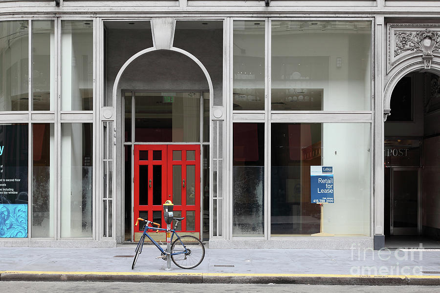 The Red Doors On Post Street San Francisco California 5d17915