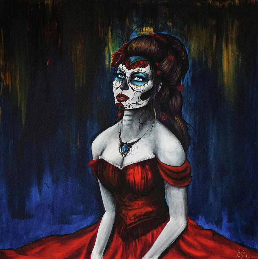 Day of the dead hotsell red dress