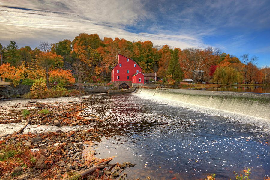 The Red Mill Photograph by Dunn Ellen - Fine Art America