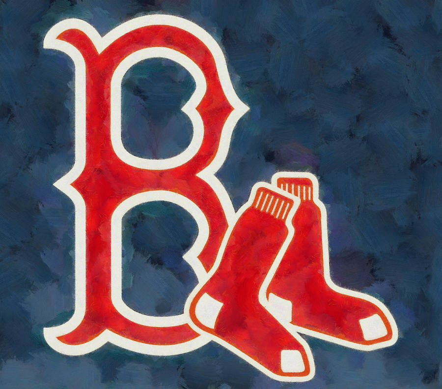 The Red Sox Painting by Dan Sproul