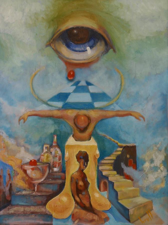 The Redemption Acordin Dali Painting by Pedro Brull