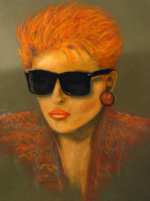 The Redhead Pastel by Barbara J Blaisdell