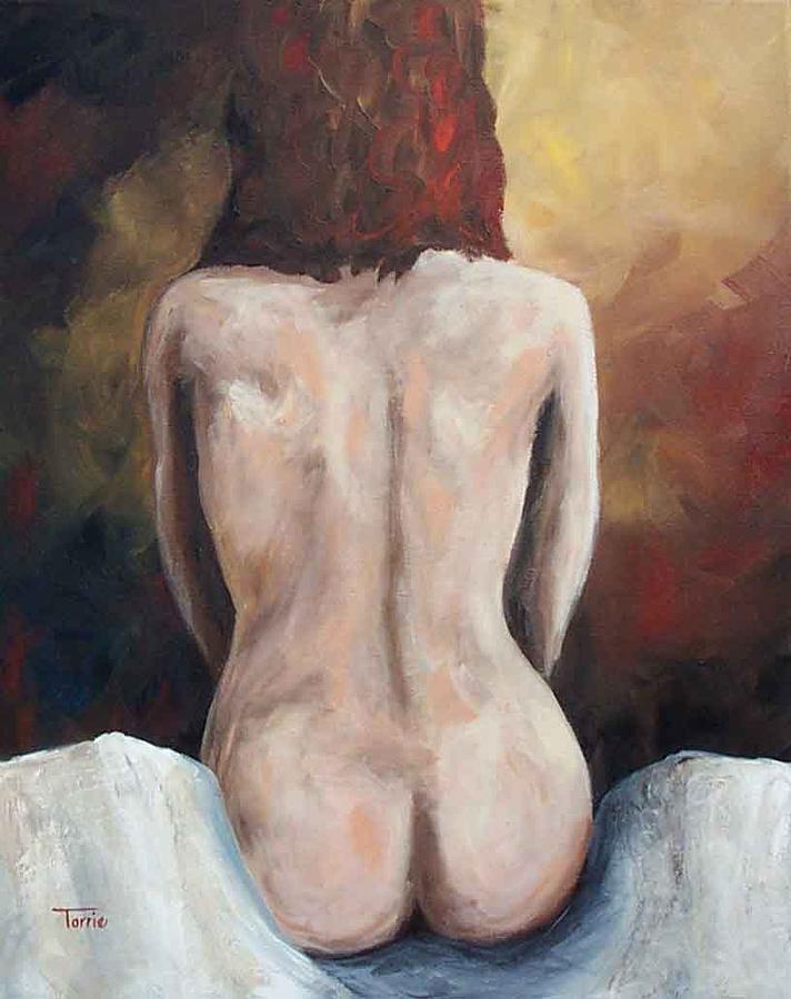Nude Painting - The Redhead  by Torrie Smiley