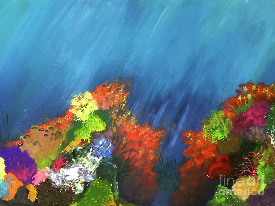 The Reef Painting by Buffy Heslin
