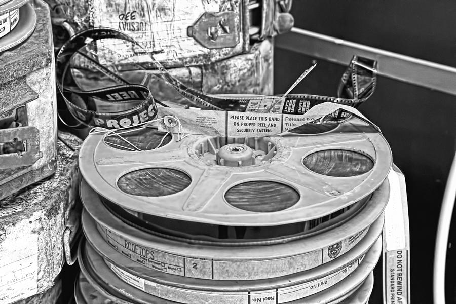 Movie Photograph - The Reel Thing  by Angie Rayfield