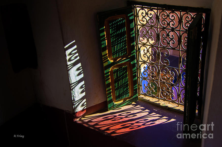 The Shadow Window Kissed by the Sun Photograph by Rene Triay FineArt Photos