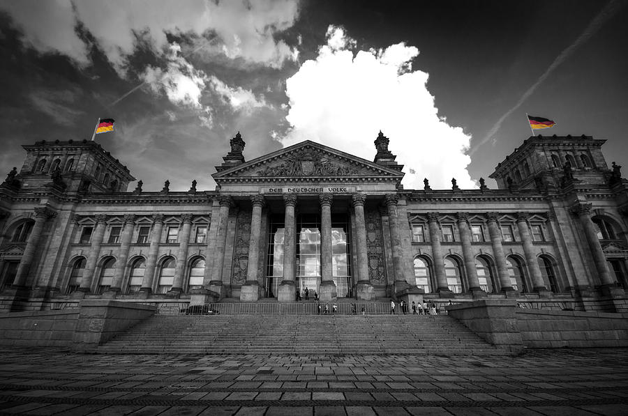 The Reichstag   Digital Art by Nathan Wright