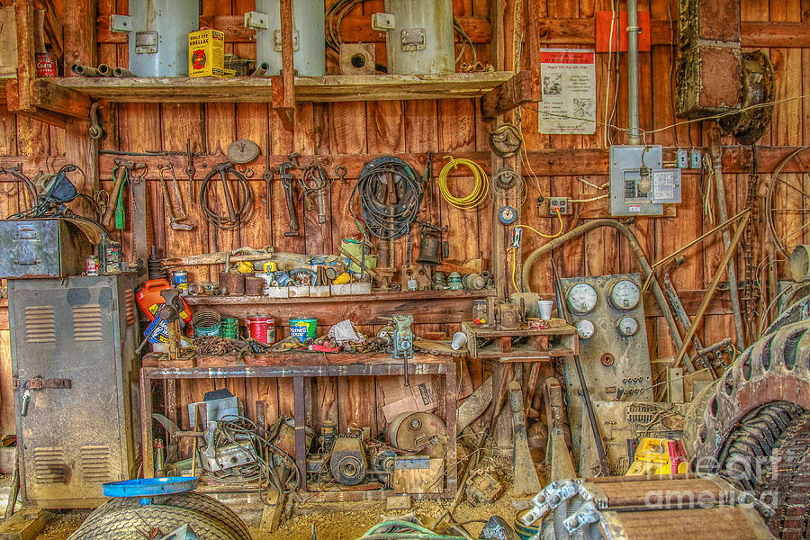 The Repair Shop Photograph by Randy Steele