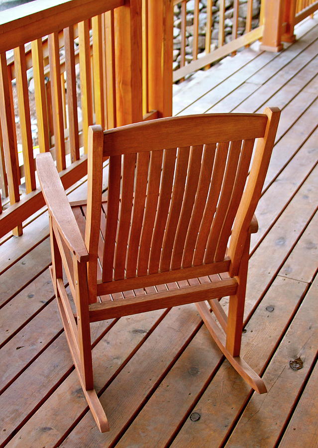 Chair Photograph - The Resting Place by Laddie Halupa