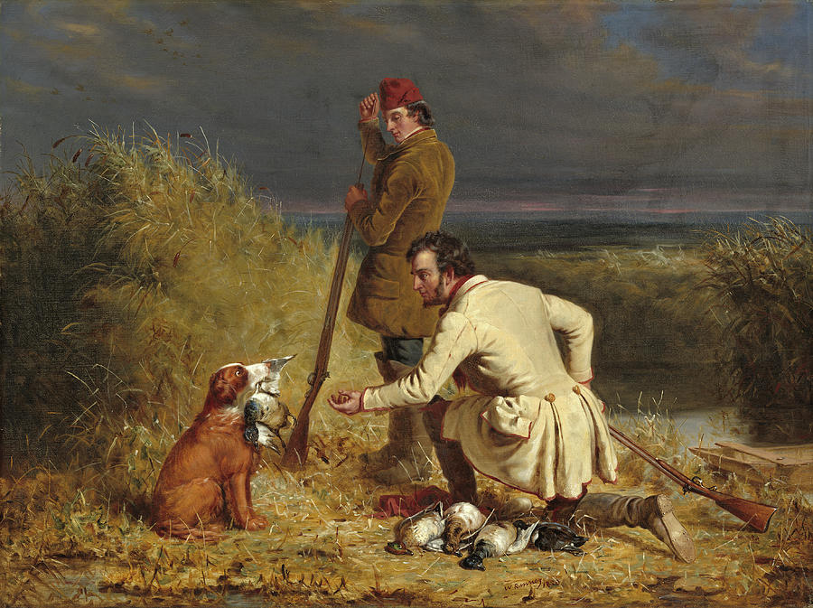 The Retrieve Painting by William Ranney
