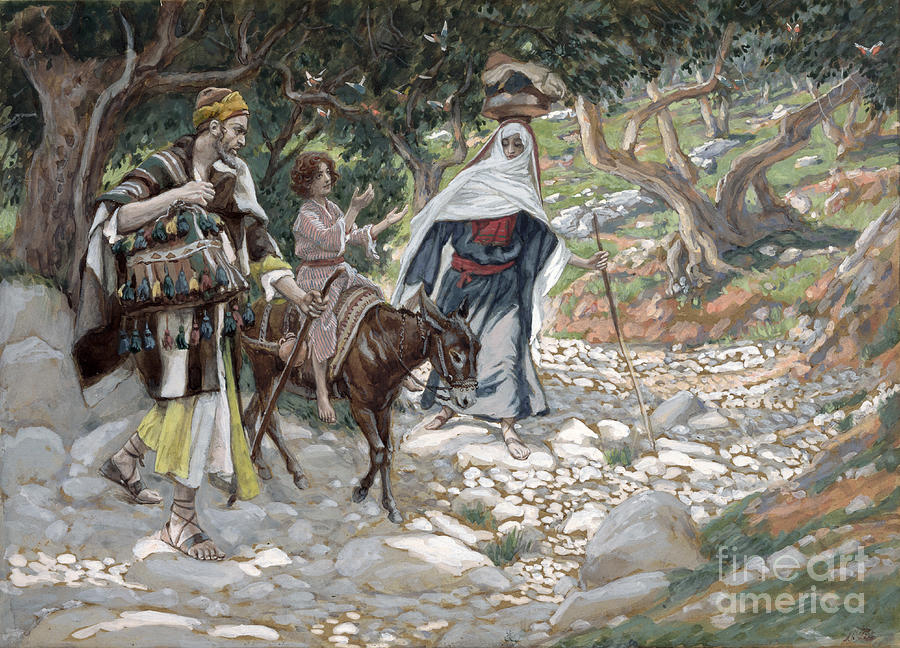 The Return from Egypt by Tissot Painting by Tissot Fine Art America