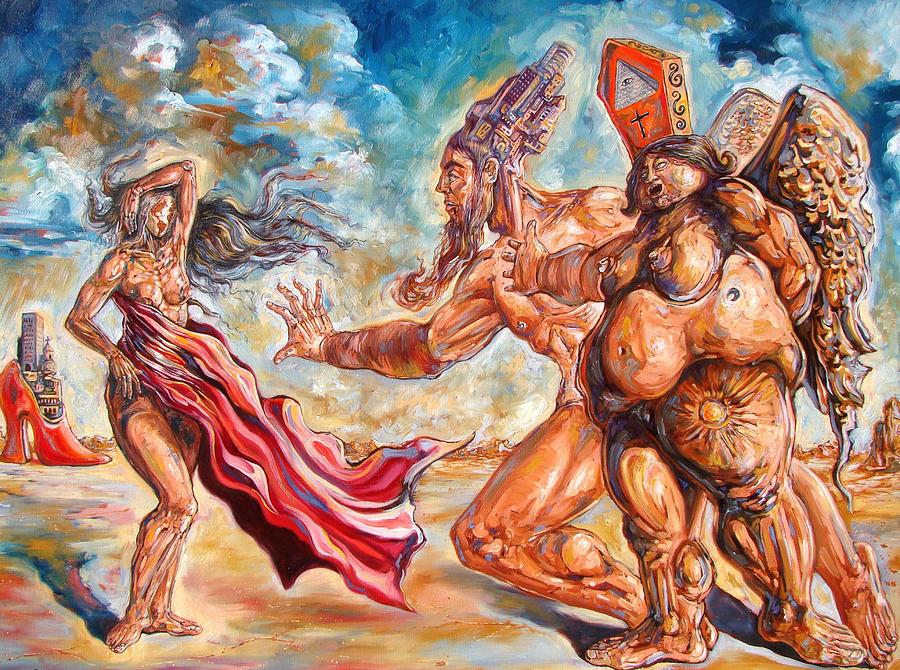 The Return Of The Original Consciousness And The Temptation Of The Fallen Painting