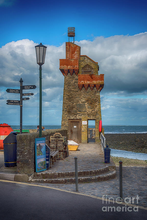 The Rhenish Tower at Lynmouth Photograph by Chris Thaxter