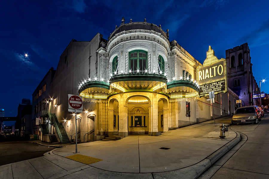 The Rialto Theater - Historic Landmark Photograph by Rob Green