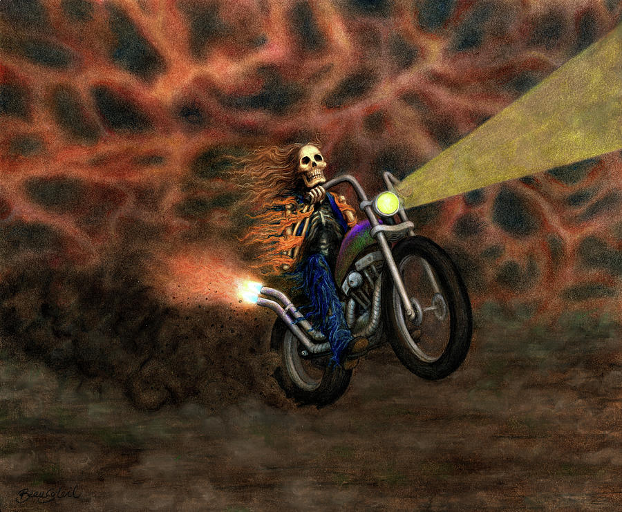 Bardo Mixed Media - The Ride Out Of Bardo by Bobby Beausoleil Bardo Mixed Media - The Ride Out Of Bardo by Bobby Beausoleil