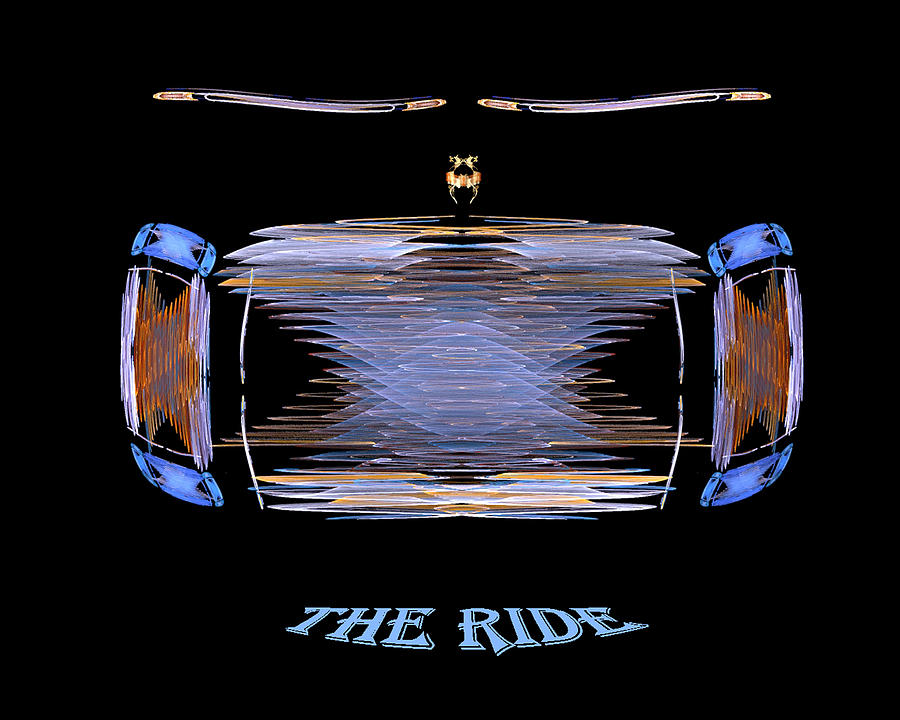 The Ride Digital Art by R Thomas Brass