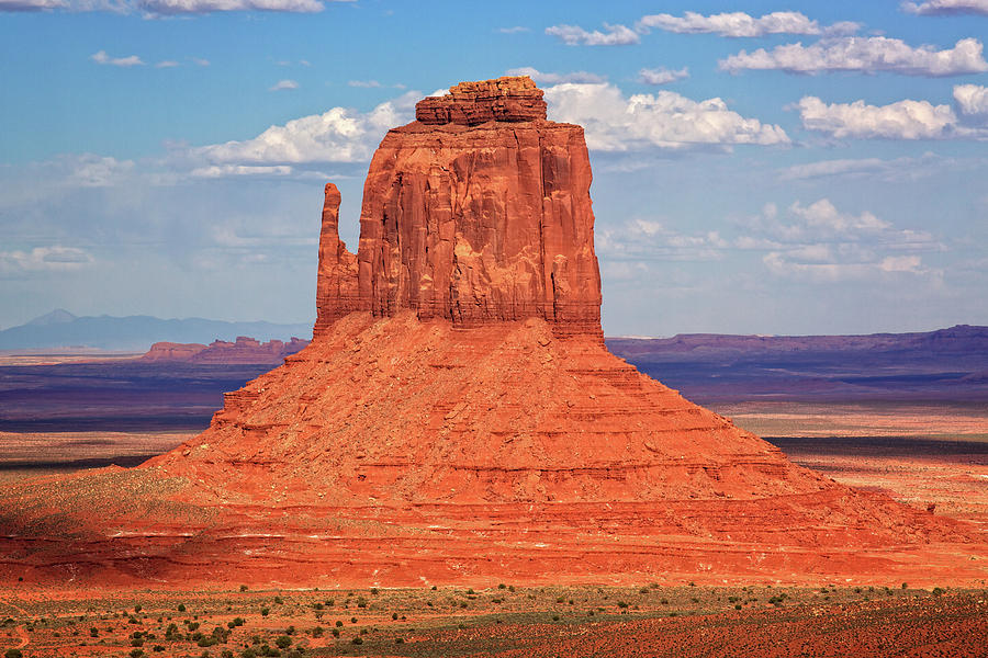 The Right Mitten, Monument Valley, Arizona Photograph by Steven Upton