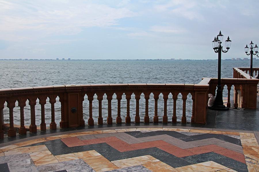 The Ringling Overlooking Sarasota Bay I Photograph by Michiale Schneider