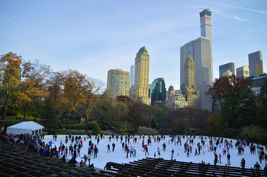 The Rink Photograph by Mint Decor