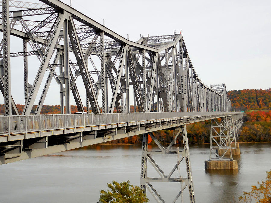 Summer Painting - The Rip Van Winkle Bridge 5 by Jeelan Clark