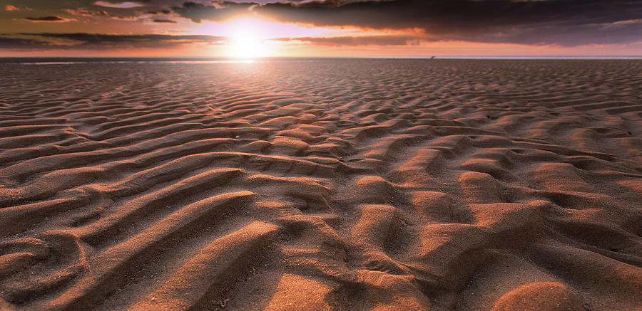 The Rippling Sand Photograph by Darius Aniunas