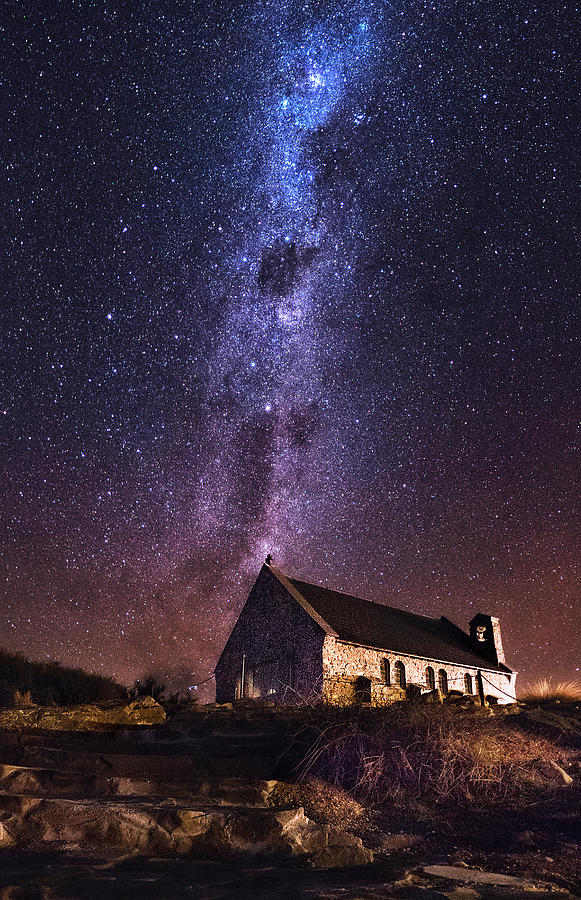 The Rise of the Galaxy Photograph by Andrew Chua | Pixels