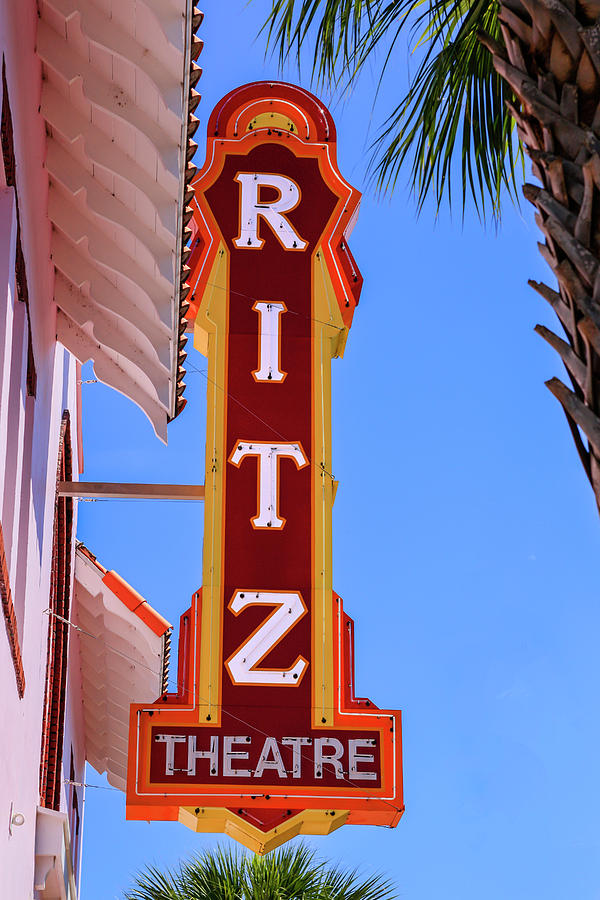 The Ritz Theatre Winter Haven FL Photograph by Chris Smith