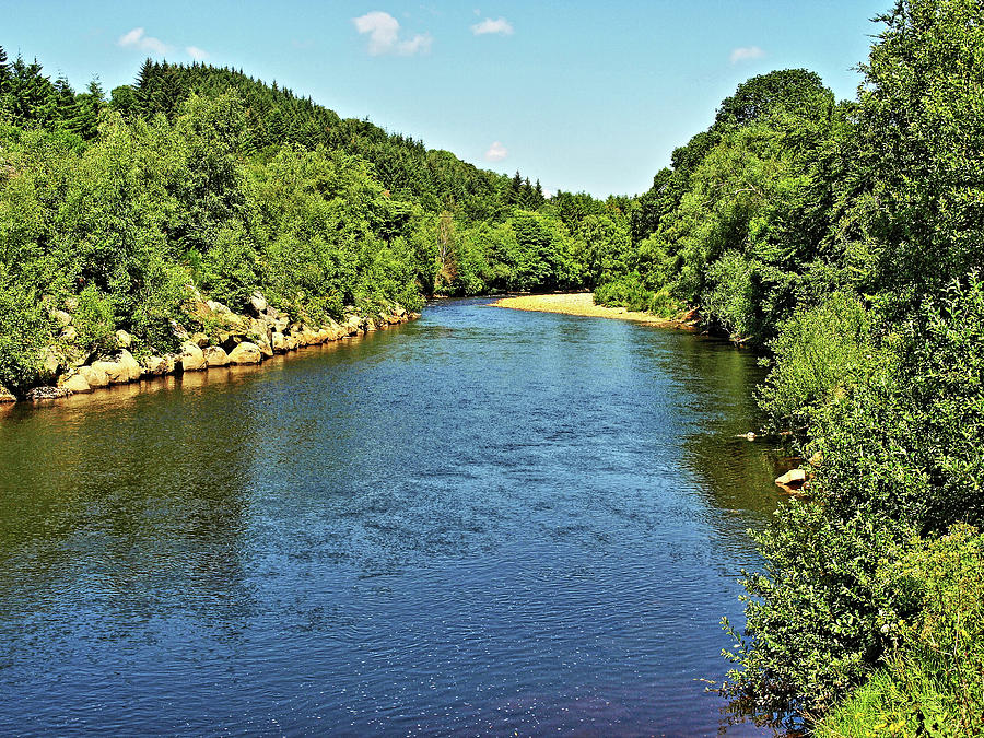 The River at Brecon Photograph by Richard Denyer