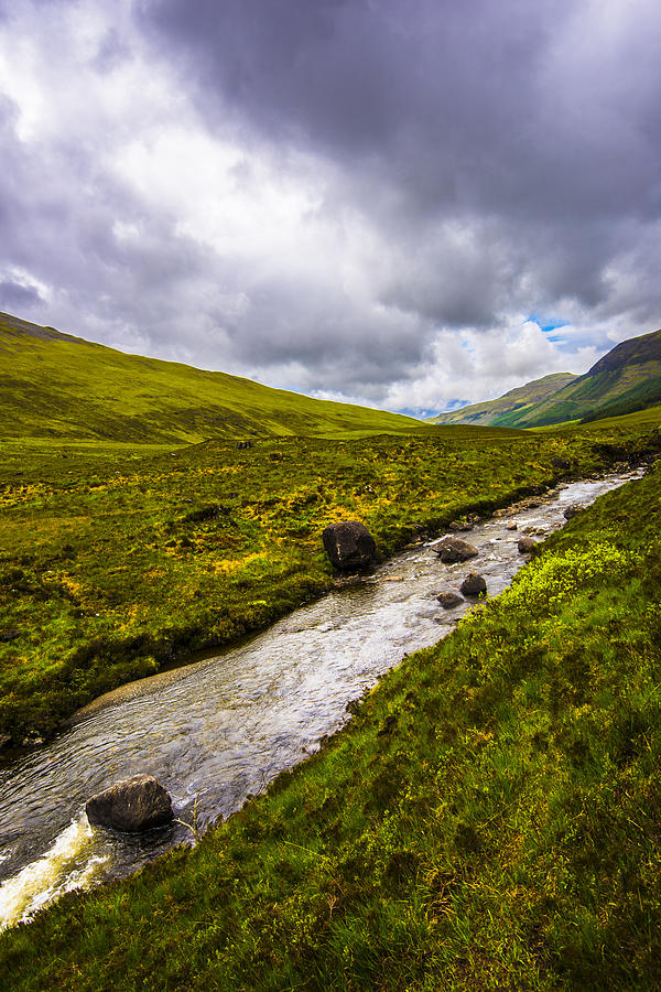 The River Brittle I Photograph by Steven Ainsworth