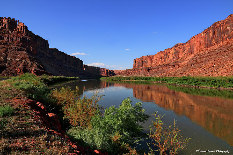 The river Colorado Photograph by Veronique Derouet - Pixels