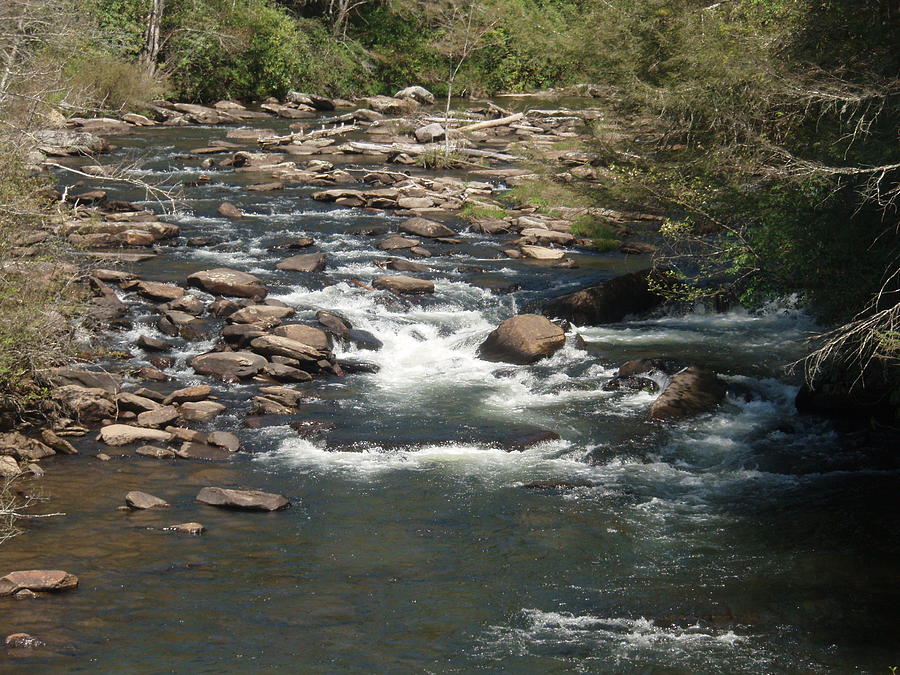 The River Flows On Photograph by Allen Nice-Webb