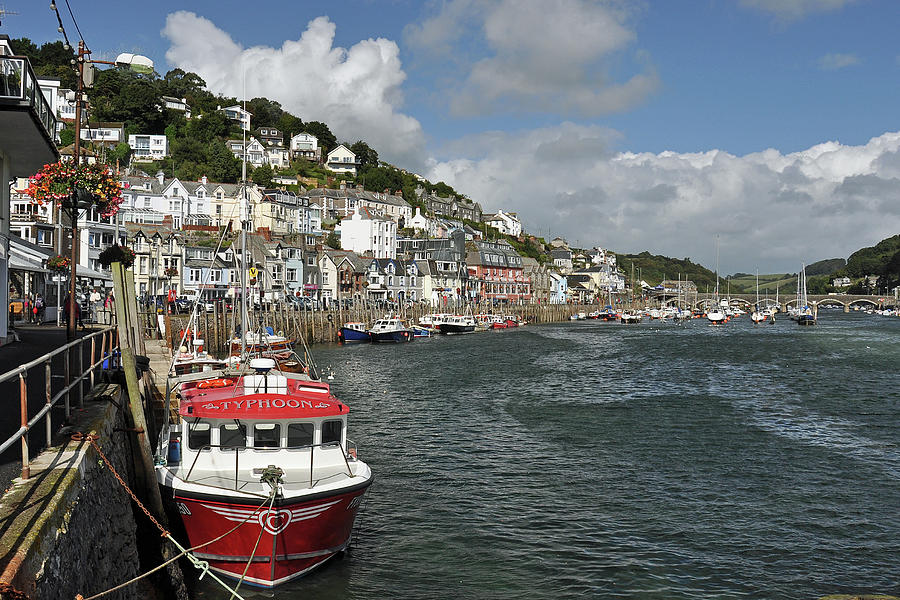 Boat Photograph - The River Looe by Andrew Wilson