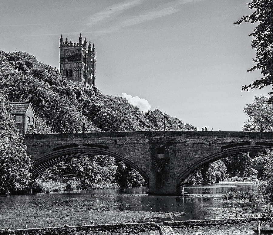 The River Wear at Durham Photograph by Jeff Townsend