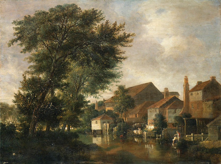 John Crome Painting - The River Wensum. Norwich by John Crome