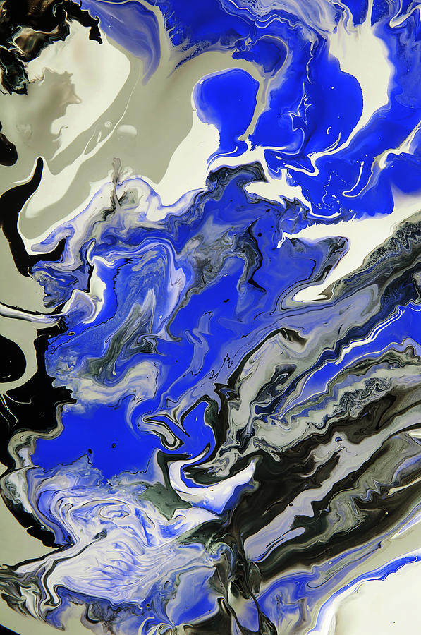 The Rivers of Babylon. Abstract Fragment Photograph by Jenny Rainbow