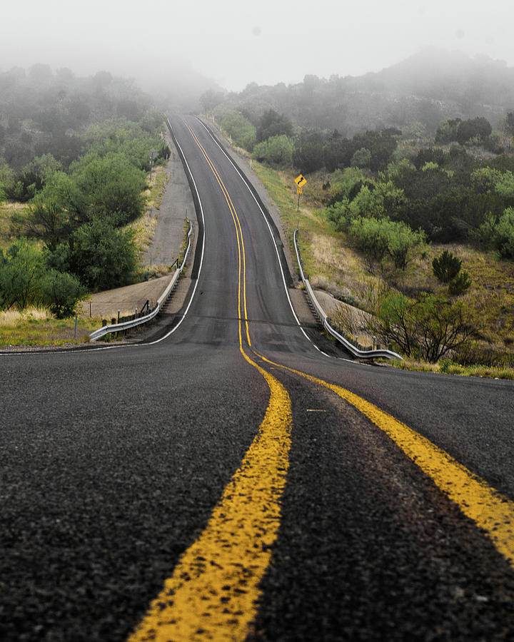 The Road Goes On Forever and the Party Never Ends Photograph by Adam Reinhart