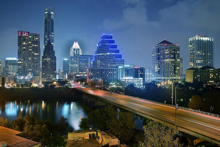 The Road into Austin Photograph by Frozen in Time Fine Art Photography