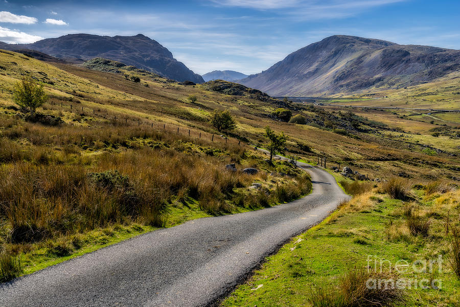 Snowdonia National Park Photograph - The Road Less Travelled by Adrian Evans