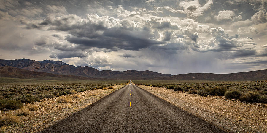 The Road to Death Valley Photograph by Peter Tellone