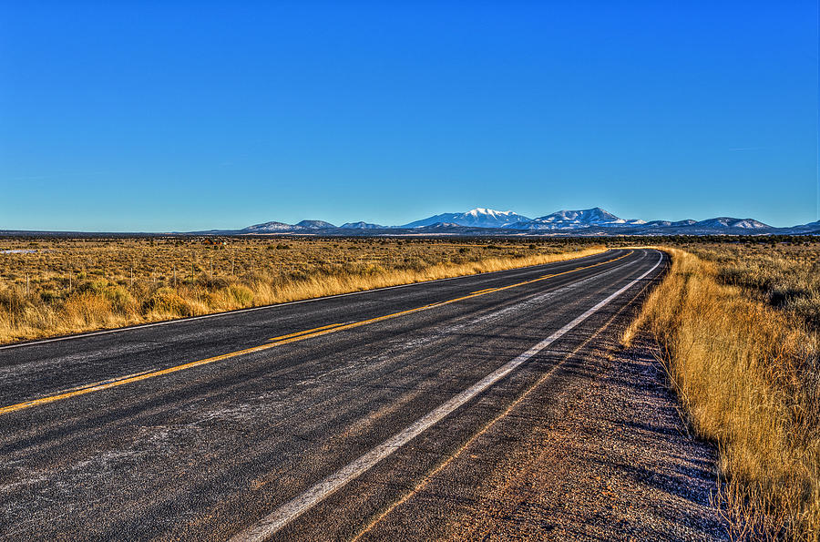 The Road to Flagstaff Photograph by Harry B Brown