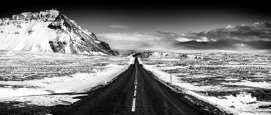 The road to Hellnar Photograph by James Billings