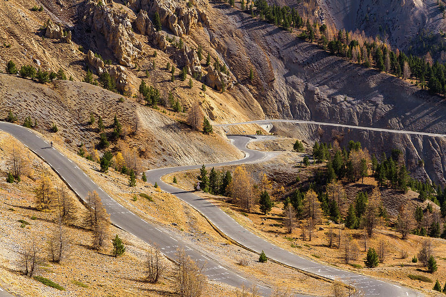 The road to Izoard pass - 2 - French Alps Photograph by Paul MAURICE