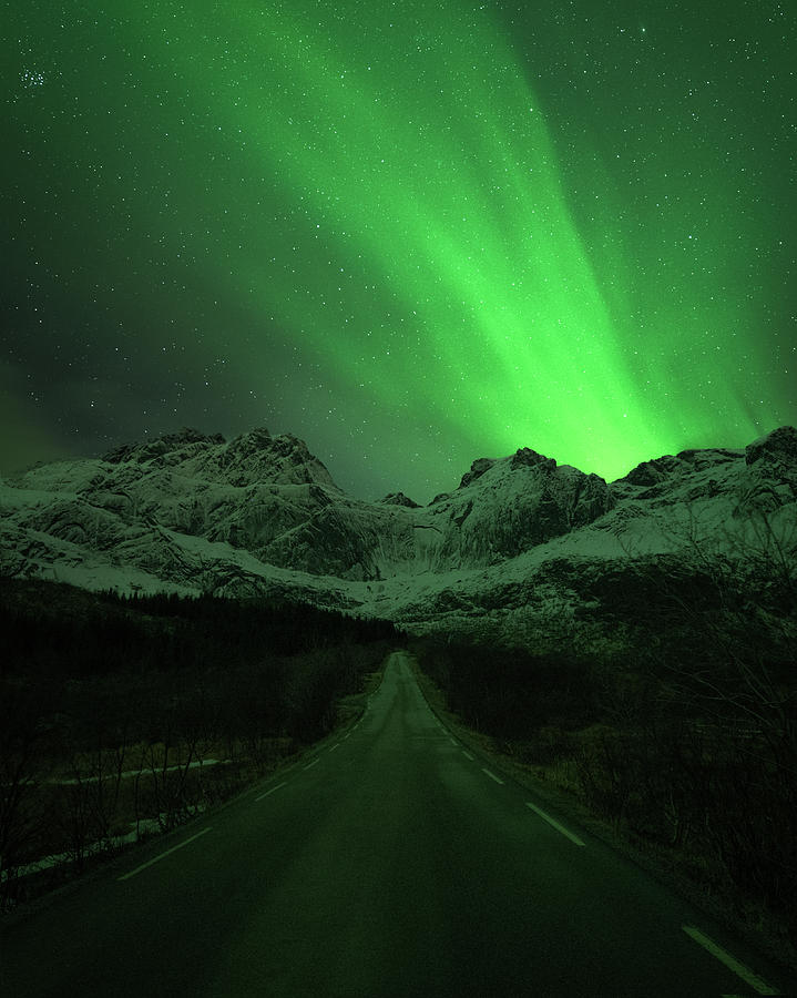 The Road To Nusfjord Photograph by Tor-Ivar Naess