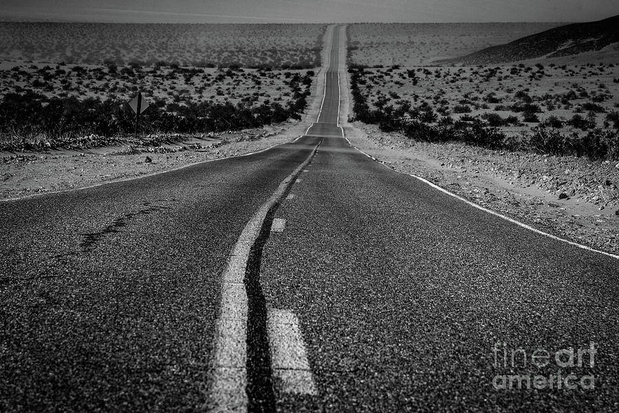 The Road to Shoshone Photograph by Jeff Hubbard