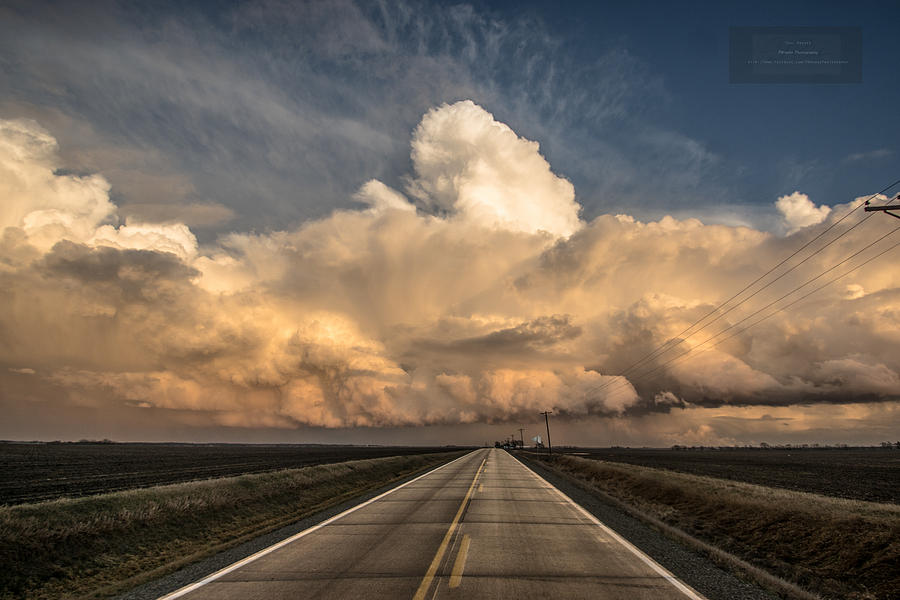 Landscape Photograph - The Road to Storm City by Paul Brooks