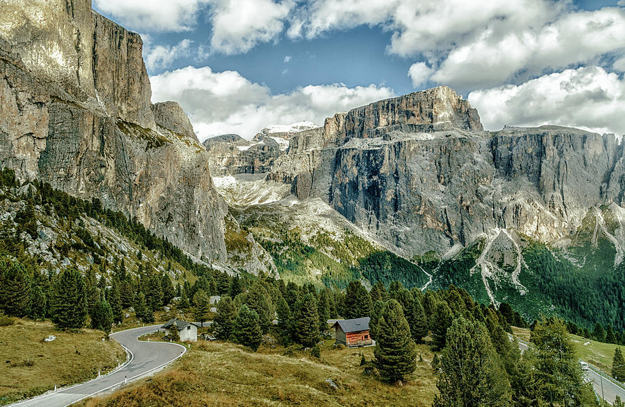 The road to the dolomites, Italy Photograph by Nir Roitman